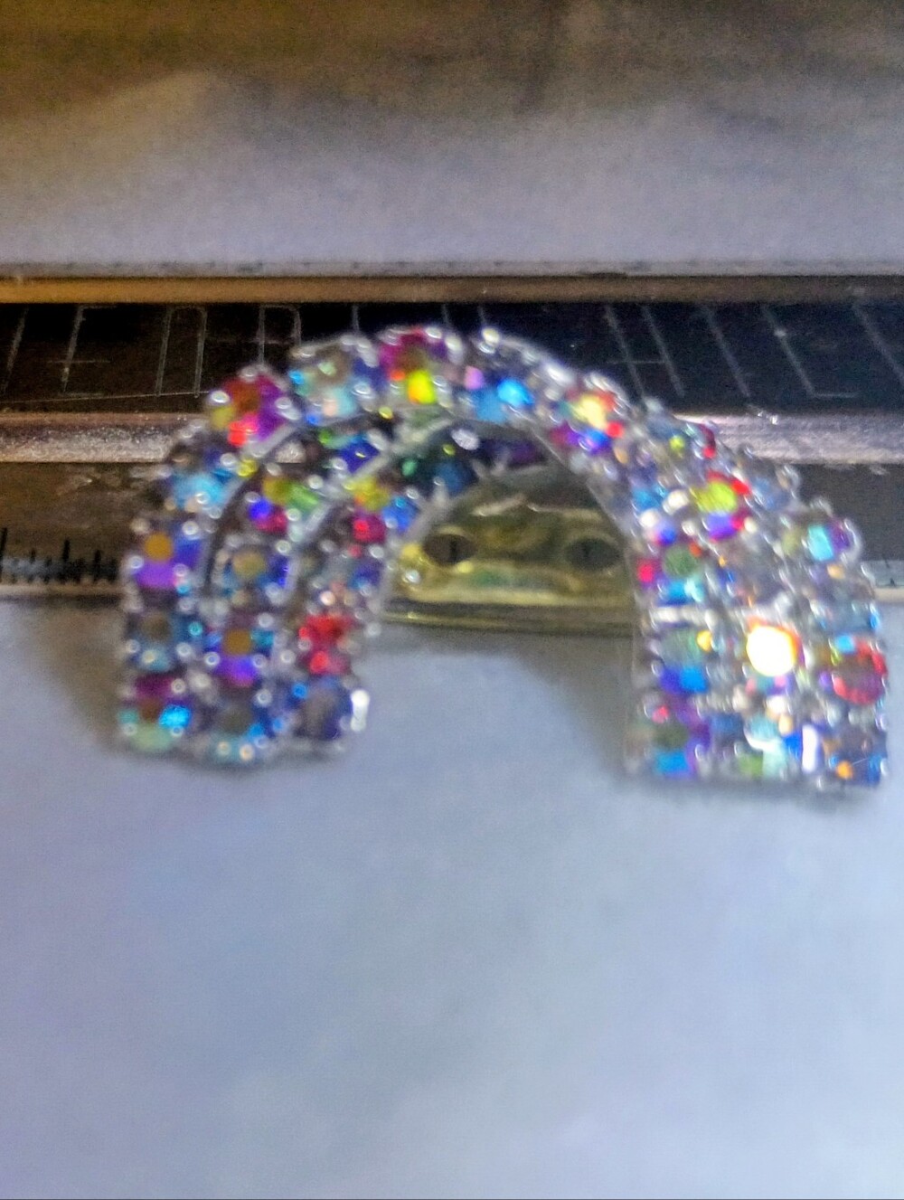 Aurora Borealis Arch Brooch